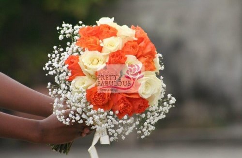 Nigerian Bridal Bouquet Pretty Fabulous LoveweddingsNG1