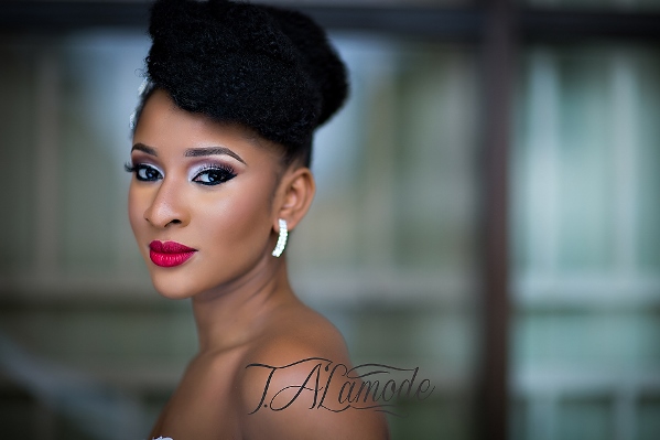 Nigerian Bridal Makeup TAlaMode Makeup LoveweddingsNG - Adesua Etomi 7
