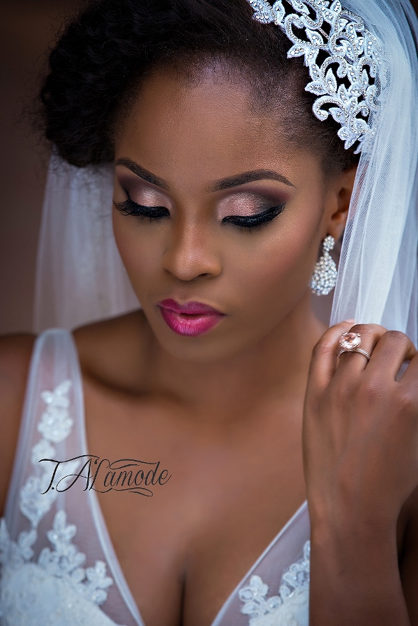Nigerian Bridal Makeup TAlaMode Makeup LoveweddingsNG9
