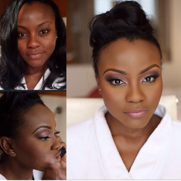 LoveweddingsNG Before and After Beauty by Queen