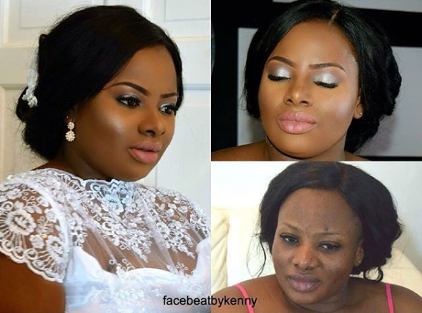 LoveweddingsNG Before and After Facebeat by Kenny