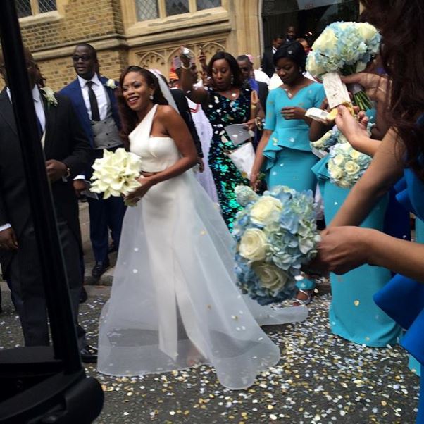 Dolapo Oni Gbite Sijuwade White Wedding - LoveweddingsNG2