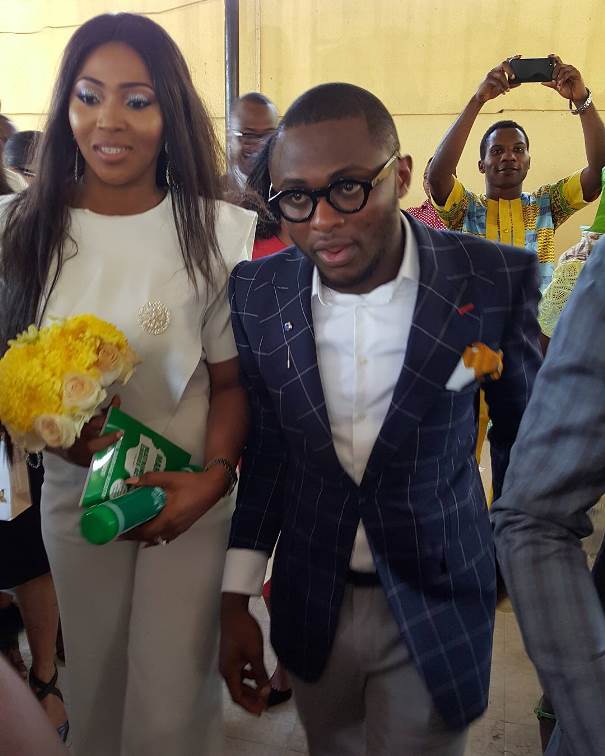 Lilian Esoro & Ubi Franklin's Registry Wedding LoveweddingsNG12