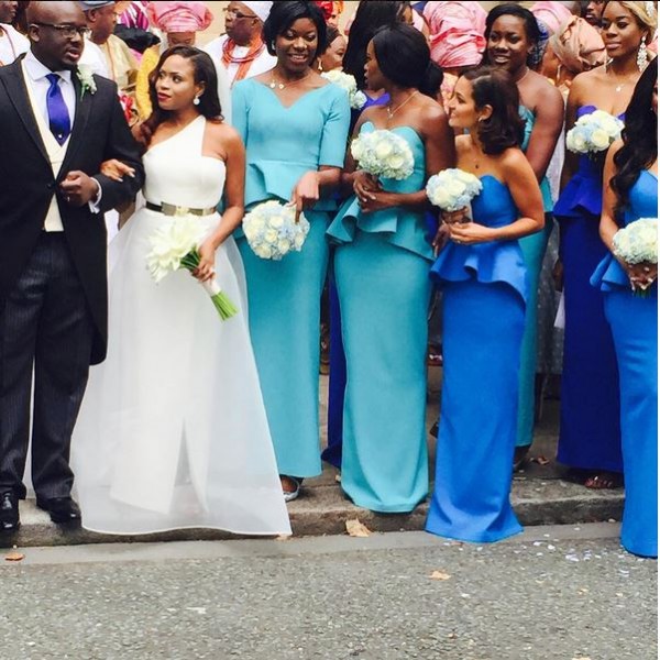 Marcy Dolapo Oni & Gbite Sijuwade's White Wedding LoveweddingsNG3