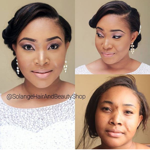 LoveweddingsNG Before and After Solange Hair and Beauty Shop1