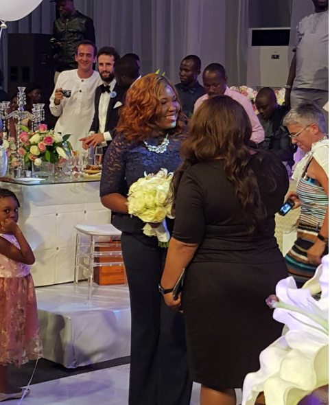 Tosyn Bucknor and Boyer Aurelien White Wedding LoveweddingsNG - Sasha P