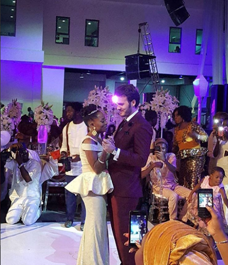 Tosyn Bucknor and Boyer Aurelien White Wedding LoveweddingsNG7