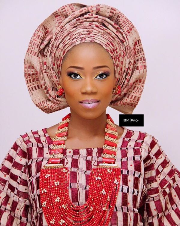 Tosyn Bucknor and Boyer Aurelien #YoruFrench Traditional Wedding LoveweddingsNG