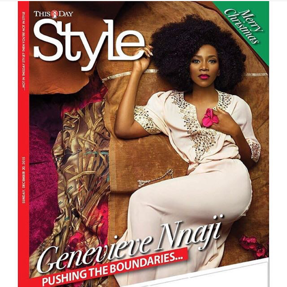 Genevieve Nnaji Thisday Style December 2015 LoveweddingsNG 1