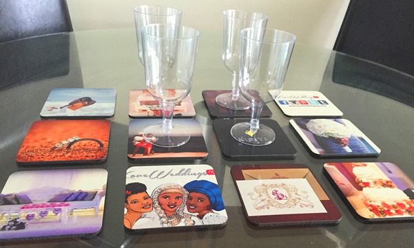Review: Wedding Inspired Coasters from Snapfish