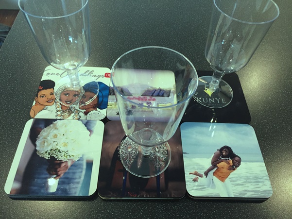 LoveweddingsNG Product Review Snapfish Personalised Coasters 5