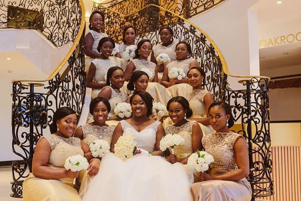 Nigerian Wedding Trends 2015 - Bridal Train Army LoveweddingsNG Bola Sami Photography