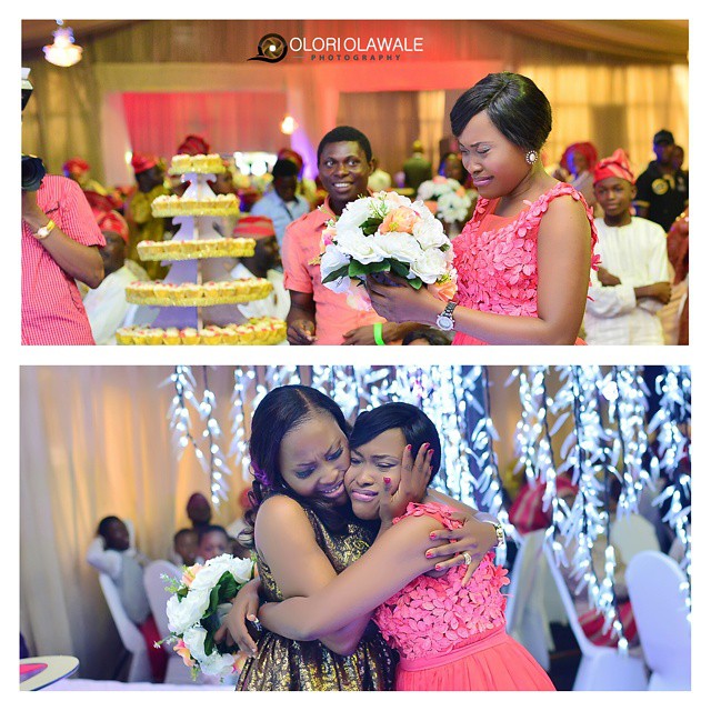 Nigerian Wedding Trends 2015 - Bride not tossing bouquet Olori Olawale