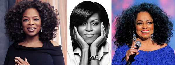 Oprah Winfrey, Michelle Obama and Diana Ross - LoveweddingsNG