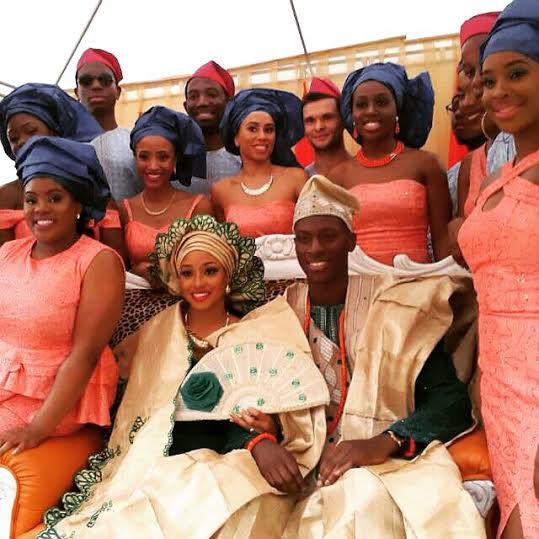 Chinwetel Ejiofor's sister - Kandi weds Dele In Enugu LoveweddingsNG 3