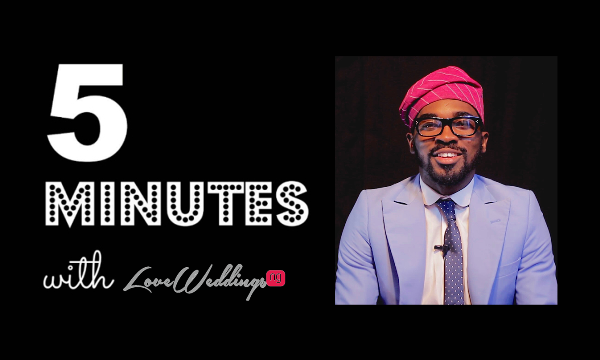 5 Minutes With… Tohwson | The Wedding MC