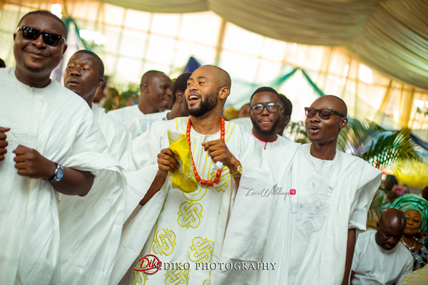 Nigerian Traditional Wedding - Bunmi and Mayowa groom entrance LoveweddingsNG