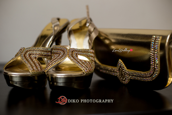 Nigerian Traditional Wedding - Bunmi and Mayowa shoes and clutch LoveweddingsNG