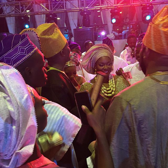 Toolz & Tunde Demuren's Traditional Wedding - Bride and Groom LoveweddingsNG 1