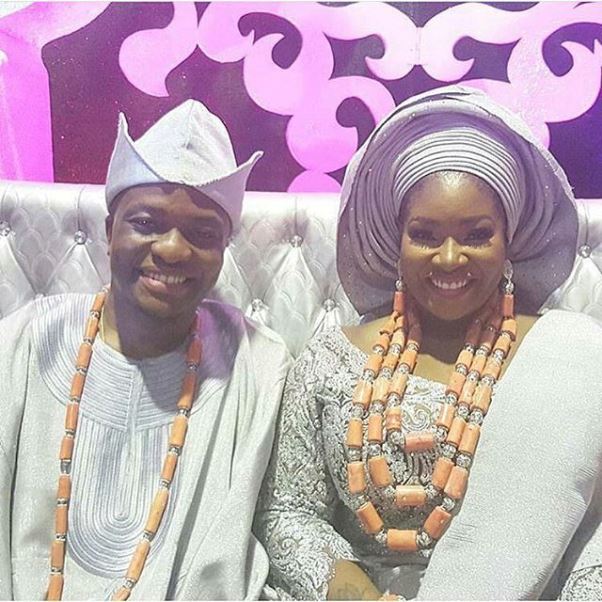 Toolz & Tunde Demuren's Traditional Wedding - Bride and Groom LoveweddingsNG 2