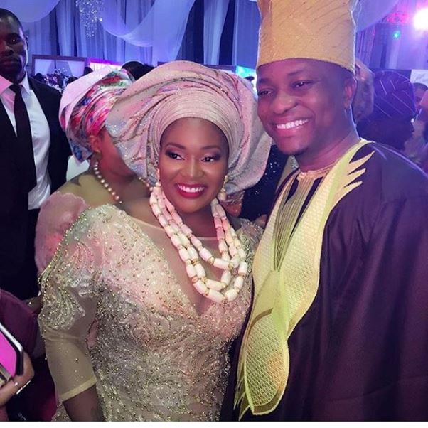 Toolz & Tunde Demuren's Traditional Wedding - Bride and Groom LoveweddingsNG