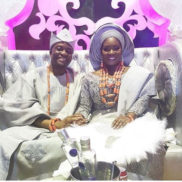 Toolz & Tunde Demuren's Traditional Wedding - Bride and Groom LoveweddingsNG