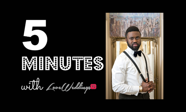 5 Minutes With Godson Studio LoveweddingsNG