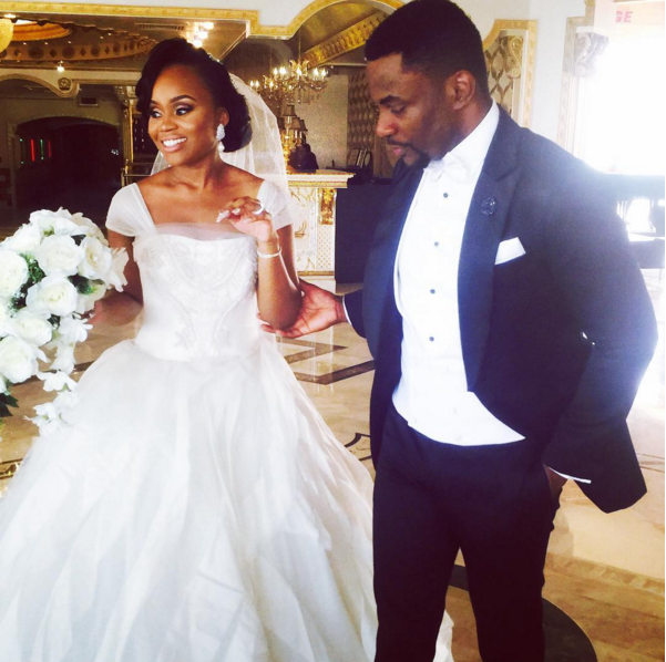 Ebuka Obi - Uchendu Cynthia Obianodo White Wedding LoveweddingsNG 1