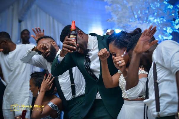 Ebuka Obi - Uchendu Cynthia Obianodo White Wedding LoveweddingsNG - Dab After Party