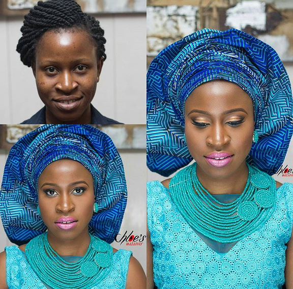 Nigerian Makeovers - Before and After Chloes Makeover LoveweddingsNG
