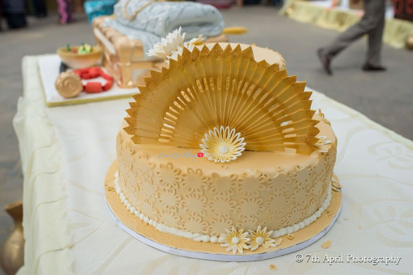 Nigerian Traditional Wedding - Afaa and Percy 7th April Photography LoveweddingsNG cake1