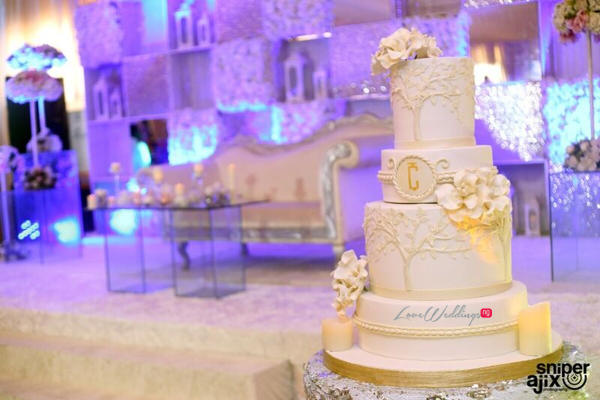 Nigerian Traditional Wedding - Caroline Tobi #CacaTobi LoveweddingsNG cake