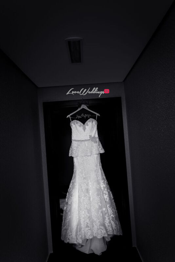 Nigerian Wedding in Dubai Bridal Gown LoveweddingsNG Save the Date