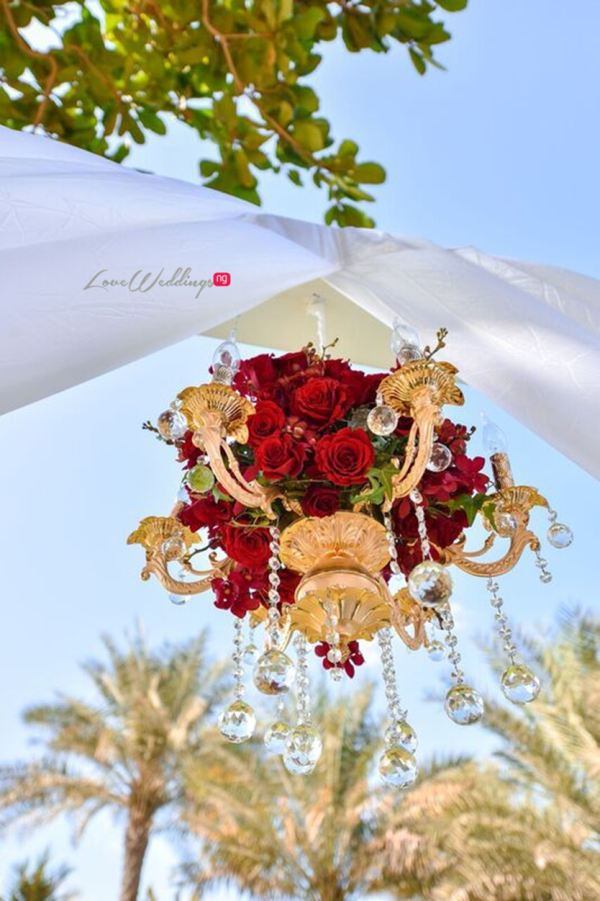 Nigerian Wedding in Dubai Wedding Decor LoveweddingsNG Save the Date