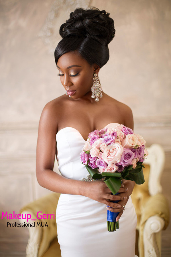 Bridal Makeup Inspiration Geraldine Kitenge LoveweddingsNG 1
