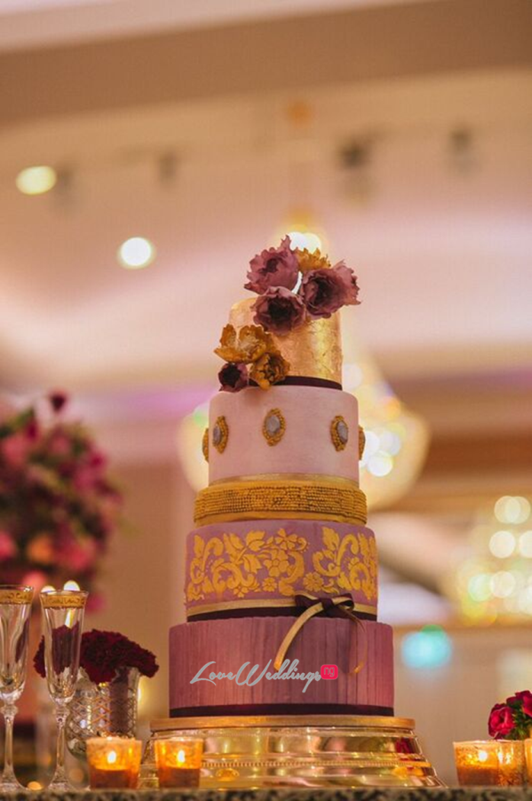 Gold Opulence Alegrar Events Wedding Cake LoveweddingsNG 4