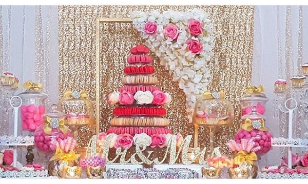 Nigerian Wedding Candy Table #MrandMrsChurch LoveweddingsNG