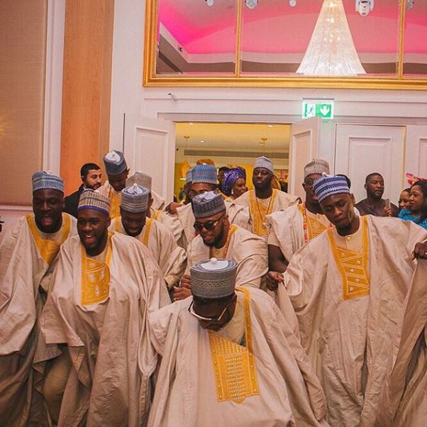 Nigerian Wedding TolaYemi LoveweddingsNG - Groomsmen Aso ebi