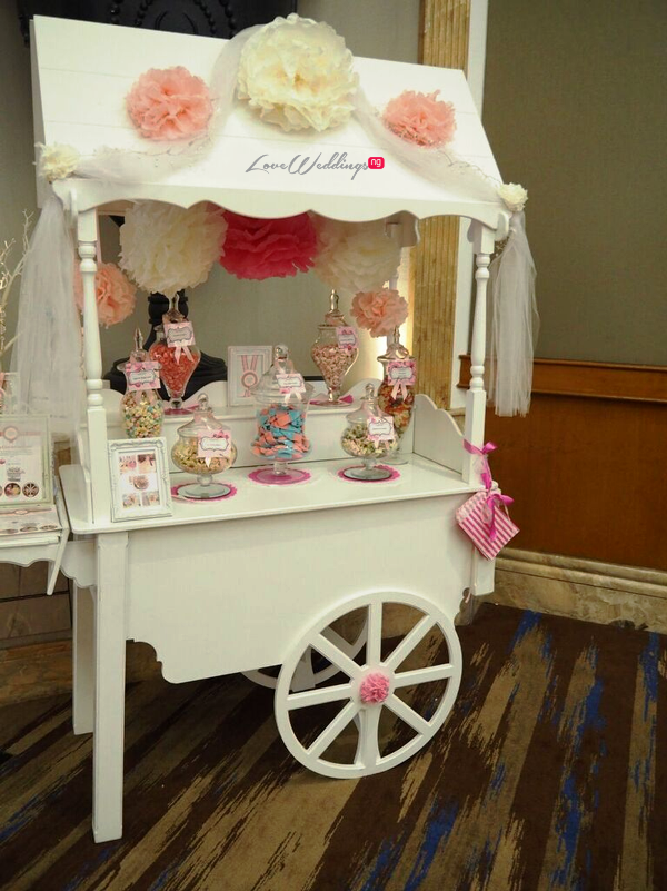 The Luxury Wedding Show 2016 LoveweddingsNG - Candy Cart 2