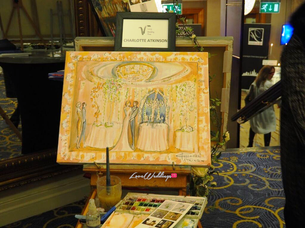 The Luxury Wedding Show 2016 LoveweddingsNG - Charlotte Atkinson Watercolour Weddings 2