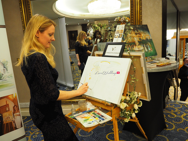 The Luxury Wedding Show 2016 LoveweddingsNG - Charlotte Atkinson Watercolour Weddings