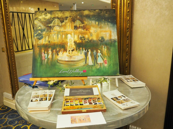 The Luxury Wedding Show 2016 LoveweddingsNG - Charlotte Atkinson Watercolour Weddings