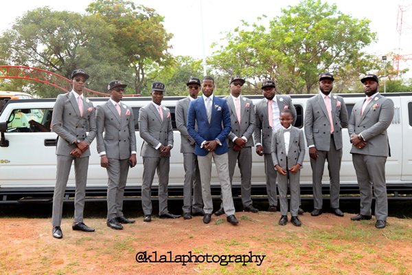 Nigerian Groom and Groomsmen - Tosin & Wale LoveweddingsNG Klala Photography