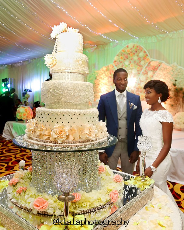 Nigerian Wedding Cake - Tosin & Wale LoveweddingsNG Klala Photography