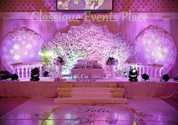 Nigerian Wedding Decor Classique Events Place #ThePsalms2016 LoveweddingsNG