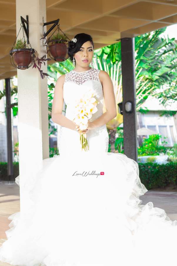 Nigerian Wedding - Joy and Jonathan Brida; Gown LoveweddingsNG 1