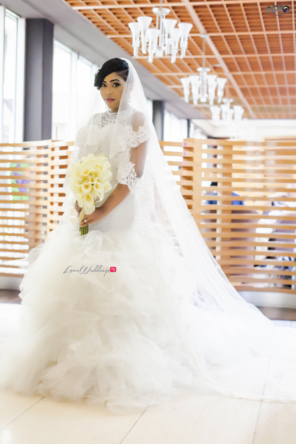 Nigerian Wedding - Joy and Jonathan Brida; Gown LoveweddingsNG