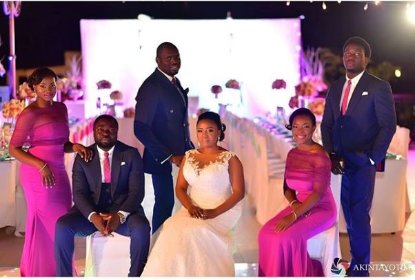 Nigerian Wedding Ranti and Isaac LoveweddingsNG 2706 Events Bridal Train