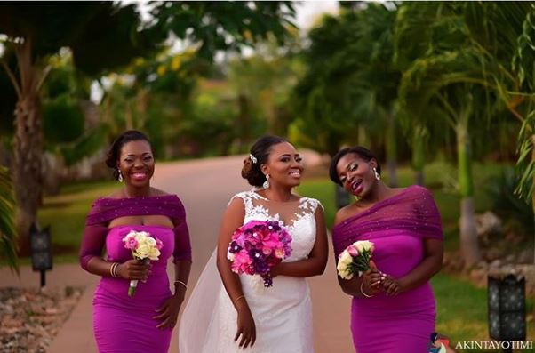 Nigerian Wedding Ranti and Isaac LoveweddingsNG 2706 Events Bridesmaids