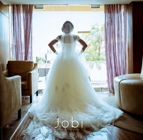 Nigerian Wedding #ThePsalms2016 Bridal Gown Vera Wang LoveweddingsNG1